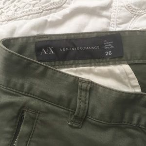 AX Green utility pants